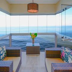 Apartamento no Morro do Maluf, frente ao mar