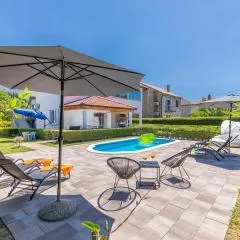 Green paradise with swimming pool