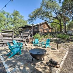 Canyon Lake Hideaway with Fire Pit and Hot Tub!