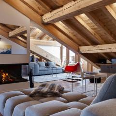 Appartement Contemporain avec Sauna, Cheminée et Parking au Centre de Courchevel 1850 - FR-1-564-35