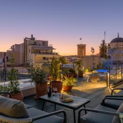 Meno Suite with Private Terrace - Jaccuzzi, Acropolis View