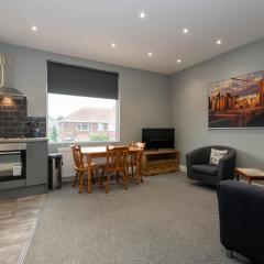 Cosy, modern one bedroom apartment close to Durham