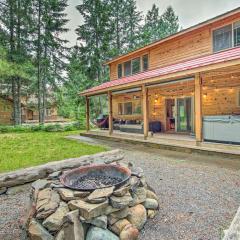 Cle Elum Lake Home with Hot Tub and Mountain Views