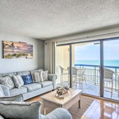North Myrtle Beach Oceanfront Condo with Pool!