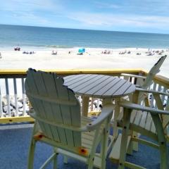 A18 Parrot Escape - OCEAN VIEW! There is nothing quite like a Carolina sunrise viewed from your private oceanfront deck condo