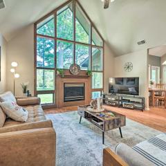 Chic Hedgesville Cabin with Golf Course Views!
