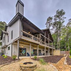 Charming Ellijay Escape Hot Tub and Game Room