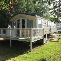 The Winchester luxury pet friendly caravan on Broadland Sands holiday park between Lowestoft and Great Yarmouth