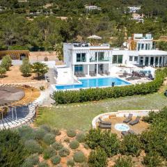 Luxury Villa In Es Cubells With Stunning Seaviews