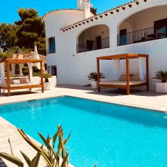 Magic Dream Seaview Villa Denia with 2 Pools, BBQ, Airco, Wifi