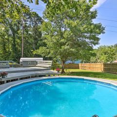 Modern Lexington Retreat with Backyard and Pool!