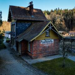 Bahnhof Paulinzella mit Sauna