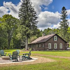 Dog-Friendly Park Falls Cottage with 5 Acres and Lake