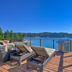 Waterfront Gig Harbor Home with Furnished Deck