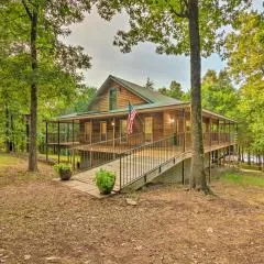 Deck + Fire Pit: Lakefront Hideaway in Scranton!