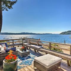 Beautiful Gig Harbor House with Beach and Views!