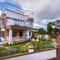 SaffronStays Aster, plunge pool villa with garden, Lonavala