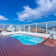 Cardeal 501C - Cobertura com piscina privativa na praia de Bombas - 3 dormitórios 6 pessoas - (Consultar serviços de roupa de cama e banho)