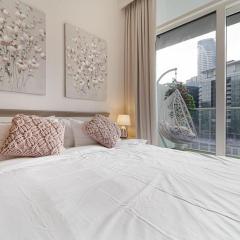 Cozy one bedroom apartment with Burj-Khalifa view