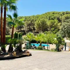Villa ALJARAL, Espectacular,piscina,chimenea, climatización, wifi
