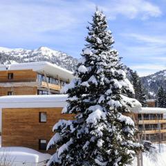 Au pays des marmottes Appartement 6 personnes plein sud sans vis à vis avec terrasse