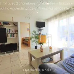 6 appartements et 4 adresses à mi-chemin entre le Vieux Port et l île de Ré