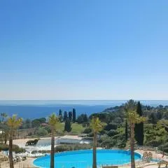 Village Cap Estérel Agay St Raphaël vue mer et piscine