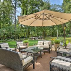 Butterfly Creek Estate on 3 Acres with Deck!