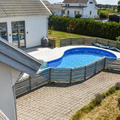 Beautiful Home In Ramdala With Outdoor Swimming Pool, Heated Swimming Pool And 4 Bedrooms