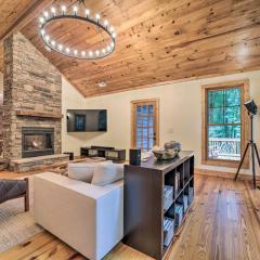 Secluded Sapphire Chalet with Game Room and Decks