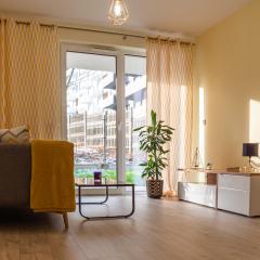 Przytulny apartament z ogródkiem