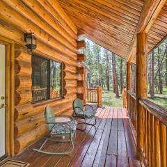 Tranquil Mountain Cabin with Game Room and Fireplace!