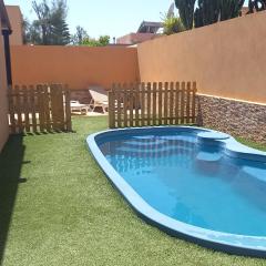 Casa Pitaya, acogedora, con piscina, fibra óptica