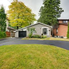 Furnished Family Home near Toronto - Great Location Game Room - Backyard - Parking & Self Checkin