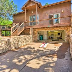 Payson Log Cabin with Gorgeous Outdoor Space!