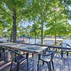 Lakefront Gravois Mills Home with Boat Dock and Slides
