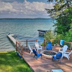 Rapid City Home on Torch Lake with Dock and Fire Pit!