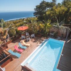 Villa Sunset St Leu, avec sa vue plongeante sur la mer