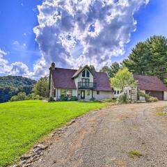 Secluded Mountain City Home with Deck and Views!