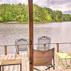 Cheery Swansea Home on Calmont Pond with Dock!