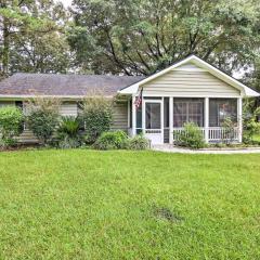 Peaceful Beaufort Home with Front Porch and Grill