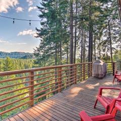 Alpine Retreat with Hot Tub and Mountain Views!