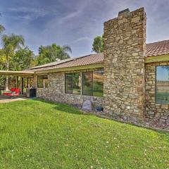 Spacious and Private Wine Country Villa with View