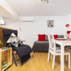 Peaceful Riverside Studio with private Garden Center Parking