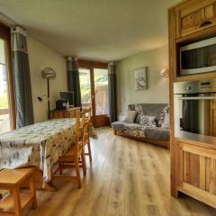 Appartement cocooning 34m², pieds des pistes, proche jardin d'enfants, balcon, casier à skis - FR-1-642-73