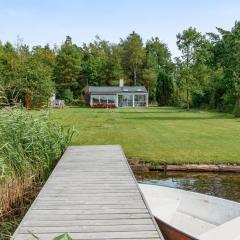 Cottage with own jetty in Ljungbyhed