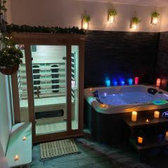 le tricosy jacuzzi et sauna privatif