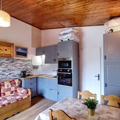 Studio cabine ski aux pieds, 4 pers, parking gratuit - FR-1-178-183