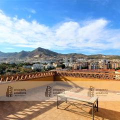 Ático Deluxe - Gran terraza con vistas panorámicas - Piscina - PARKING GRATIS