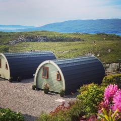 Duirinish Pods with Private Hot Tubs and Duirinish Bothy with No Hot Tub